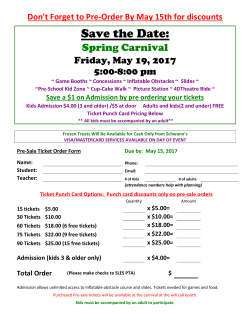 Carnival - Shadow Lake Elementary PTA