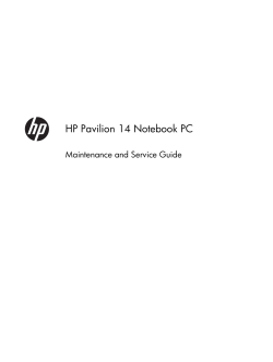 HP Pavilion 14 Notebook PC