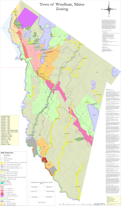 2010 Windham Zoning Map