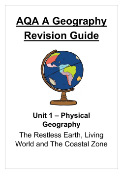 AQA A Geog Revision Guide Unit 1 PDF File