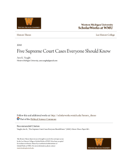 Five Supreme Court Cases Everyone Should Know