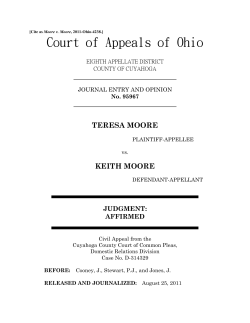 Moore v. Moore