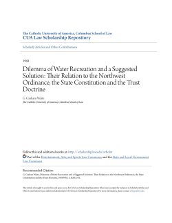 - CUA Law Scholarship Repository