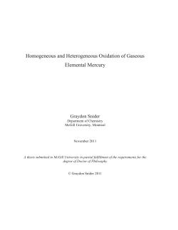 Homogeneous and Heterogeneous Oxidation of