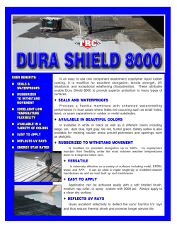 F SEALS AND WATERPROOFS F AVAILABLE IN BEAUTIFUL