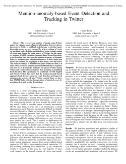 Mention-anomaly-based Event Detection and