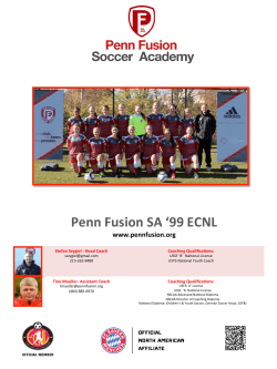 team profile brochure