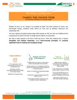 The Odyssey Learning Series