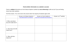 Facts about John Cabot