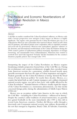 The Political and Economic Reverberations of the Cuban Revolution