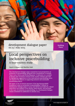 as PDF - Dag Hammarskj&ouml;ld Foundation