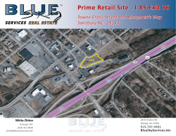 Prime Retail Site - I-85 Exit 76