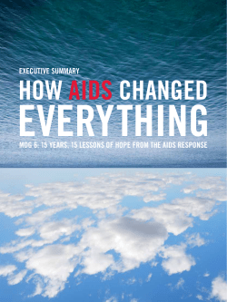 How AIDS Changed Everything