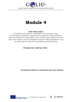 Module 4 - golic guide