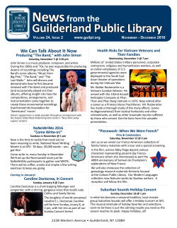 GPL-Newsletter_Nov-D.. - Guilderland Public Library