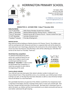 newsletter-021216 - Horrington Primary School