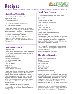 Now Serving: Beans! - University of Tennessee Extension