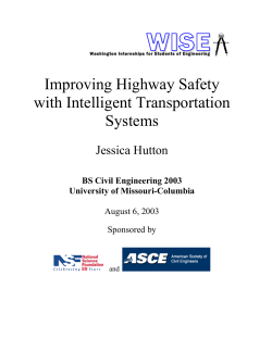 Improving Highway Safety with Intelligent Transportation Systems