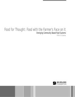 Food with the Farmer`s Face on It