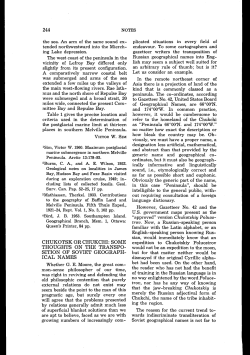 some thoughts on the transposition of soviet geographical names