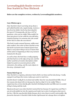 dear scarlet reader reviews