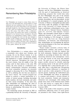 Paul A. Shackel - University of Illinois Urbana