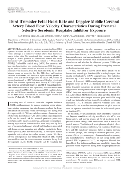Third Trimester Fetal Heart Rate and Doppler Middle