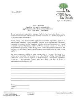 26-50 Laurel Road - Town of Conception Bay South