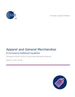 Apparel and General Merchandise E-Commerce