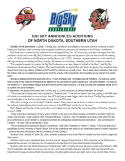 big sky announces additions of north dakota, southern utah