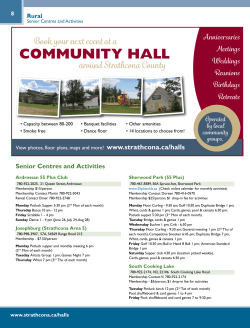 community hall - Strathcona County