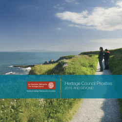 Hertage Council Priorities 2016 970Kb PDF
