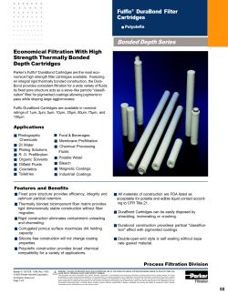 Filtration Systems Products