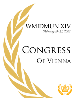 WMIDMUN XIV Of Vienna