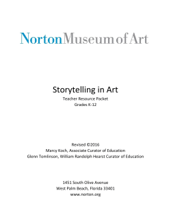 Storytelling in Art