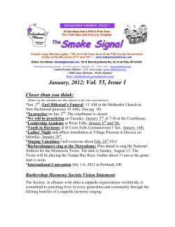 January 2012 PDF - Indianhead Chorus