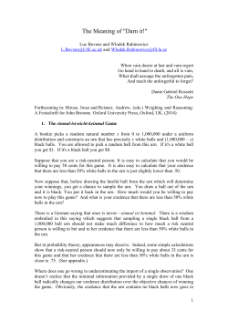 The Meaning of "Darn it!"