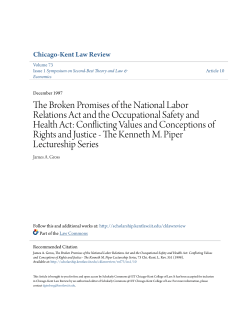 The Broken Promises of the National Labor Relations Act and the