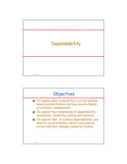 Dependability