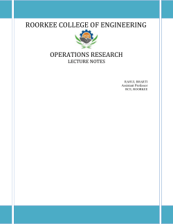 How to Solve Linear Programming Problem