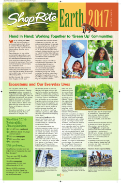 Hand in Hand: Working Together to `Green Up` Communities