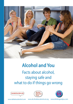 Alcohol and You