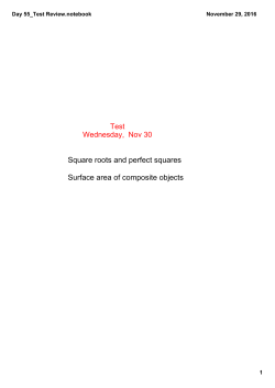 Day 55_Test Review.notebook