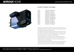 Product PDF - Armour Home Electronics