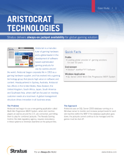 CS-Aristocrat - Stratus Technologies