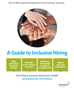 A Guide to Inclusive Hiring