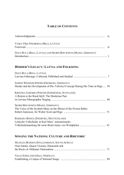 TABLE OF CONTENTS Acknowledgments