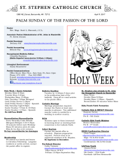 here! - St. Stephen in Bentonville