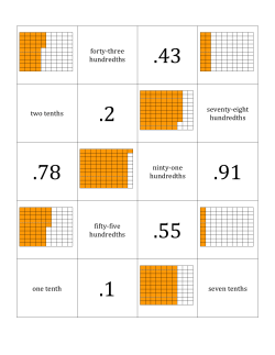 forty-‐three hundredths two tenths seventy