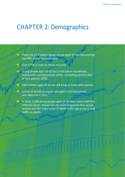 CHAPTER 2: Demographics - Association for Young People`s Health